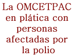 Pl�tica a personas afectadas por la polio, Toluca Junio 2010